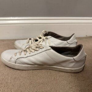 Cole Haan Mindi White Lace Up Leather Sneaker. 6.5